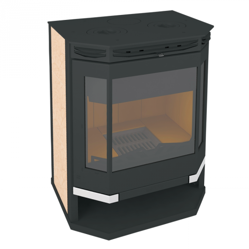 Печь-камин Мета Metafire Ангара 12 с плитой