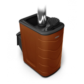 Дровяная печь для бани TMF Гейзер 2014 Carbon ДА ЗК терракота