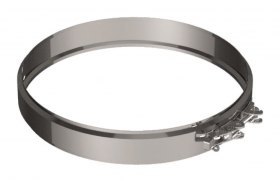 Хомут соединительный D104/200, AISI 304 (Вулкан)