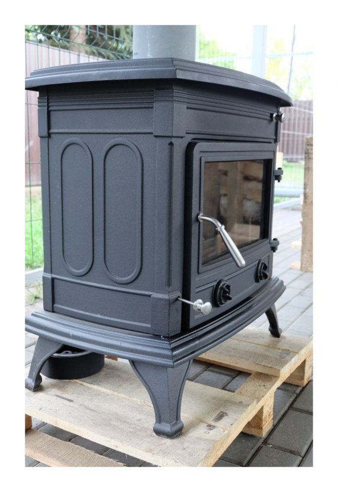 Чугунная печь камин Firebird Cobra 13 кВт