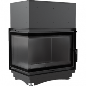 Каминная топка Kratki Zuzia PW/BL/19/BS/W/Deco