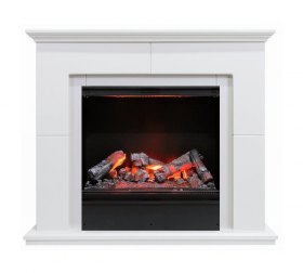 Каминокомплект Suite -  Алебастр с очагом Engine 56-600 LL