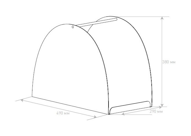 Дровница Silver Smith BEAR