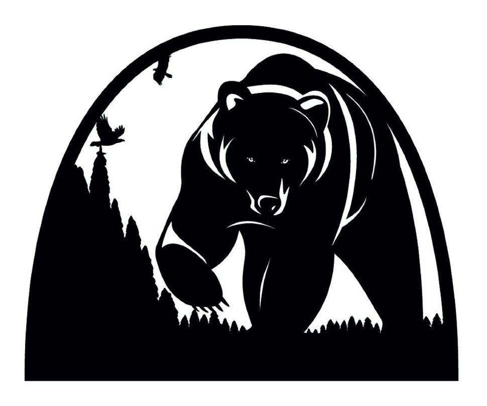 Дровница Silver Smith BEAR