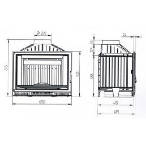 Каминная топка Ferguss FG-19