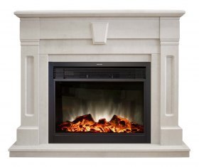 Электрокамин RealFlame Kellie 25,5/26 WT с MoonBlaze S LUX BL