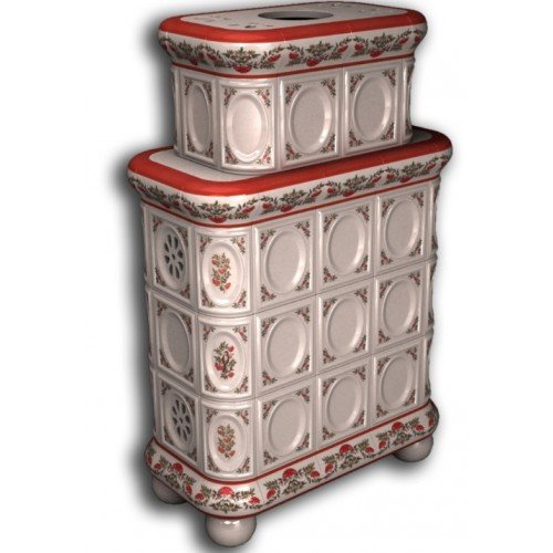 Каминная облицовка КимрПечь Медальон центральная двухъярусная Рябина