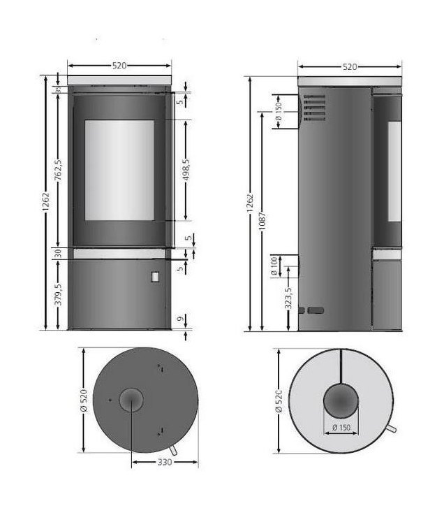 Печь камин Oranier Арена / Arena
