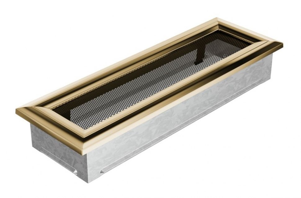 Решетка вентиляционная Оскар латунь 11х32