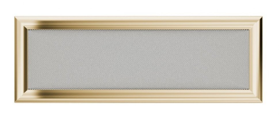 Решетка вентиляционная Оскар латунь 17х49