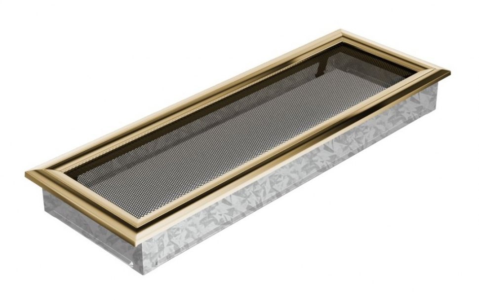 Решетка вентиляционная Оскар латунь 17х49