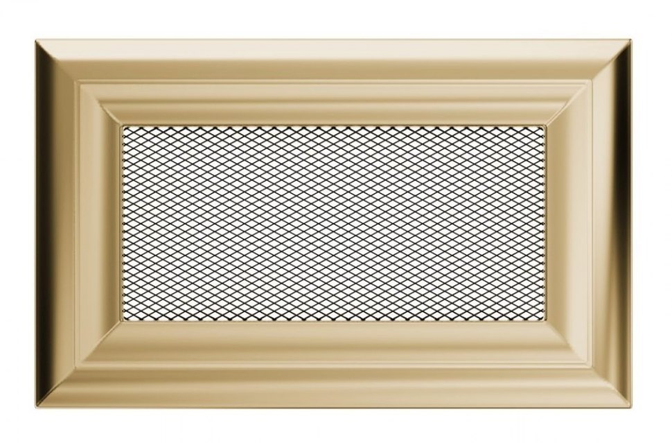 Решетка вентиляционная Оскар латунь 11х17