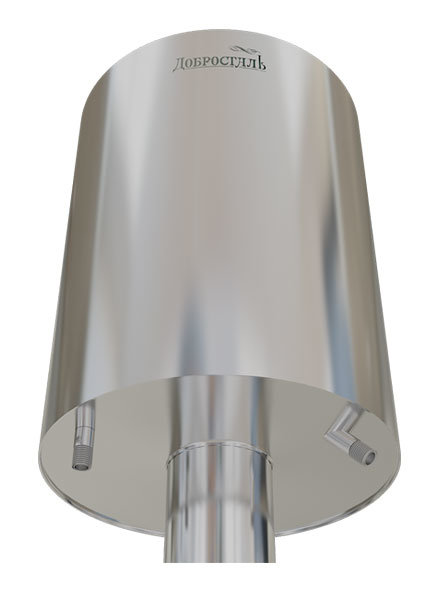 Бак на трубу Добросталь 52 л на D115 мм