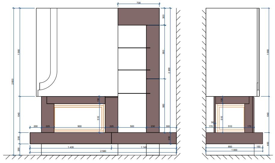Каминная облицовка Sunhill Brno 2