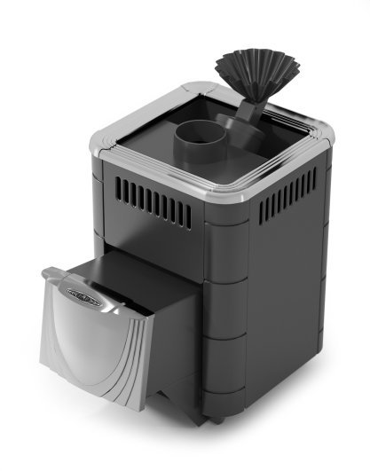 Дровяная печь для бани TMF Гейзер Микра 2017 Inox ЗК