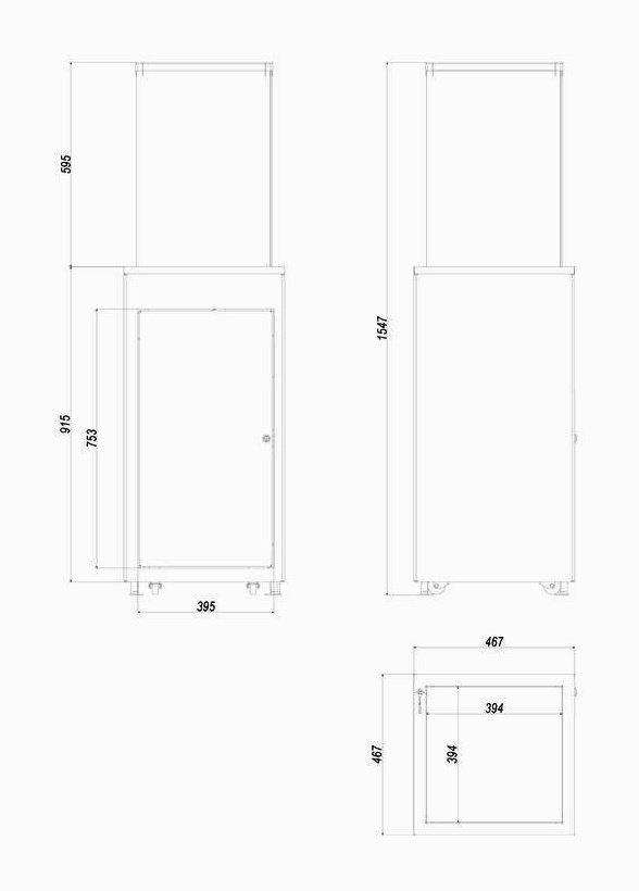 Газовый нагреватель Kratki PATIO M/B (белое стекло)