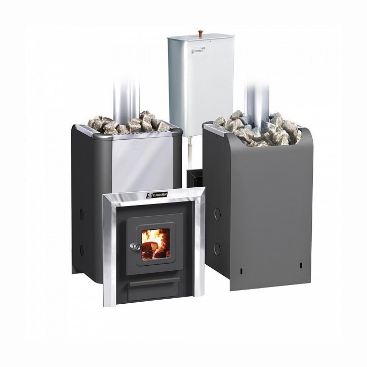 Дровяная печь для бани Ермак-Элит 16 С