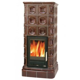 Кафельная печь-камин ABX Kaledonie K (с водным контуром)