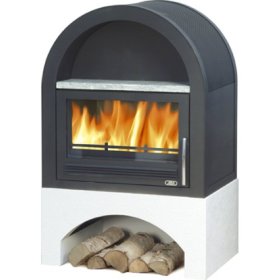 Печь-камин ABX Grunt (с водным контуром)