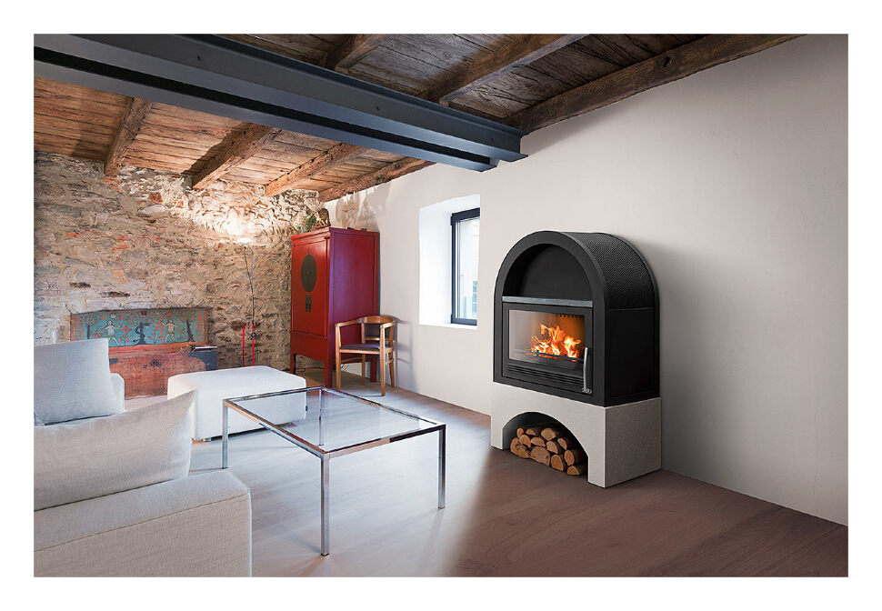 Печь-камин ABX Grunt (с водным контуром)