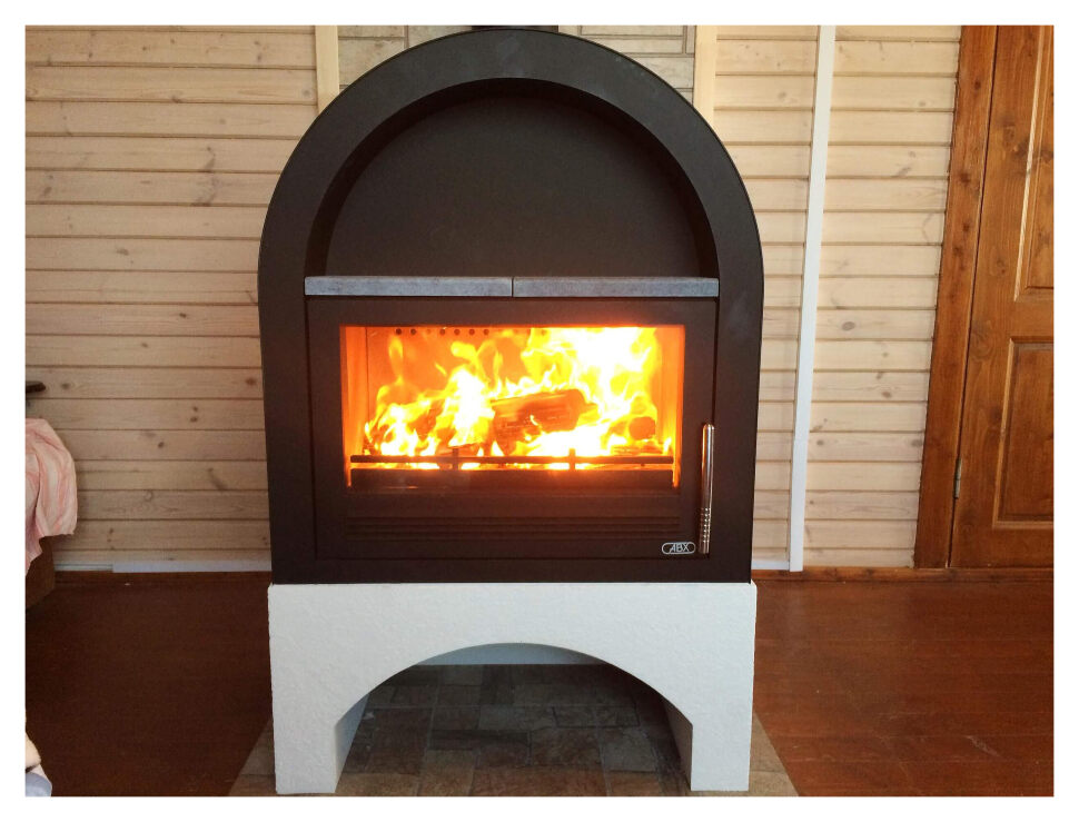 Печь-камин ABX Grunt (с водным контуром)