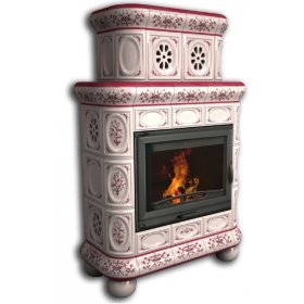 Каминная облицовка КимрПечь Медальон центральная двухъярусная Сакура