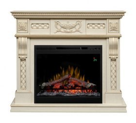 Каминокомплект Corsica - Слоновая кость с патиной с очагом Symphony 26'' DF2624-L