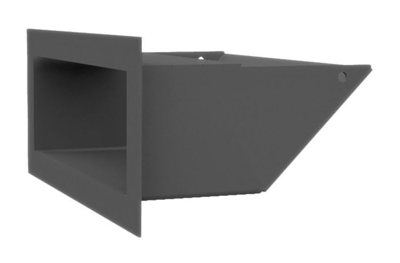 Решетка вентиляционная Luft SF 9х20 графит