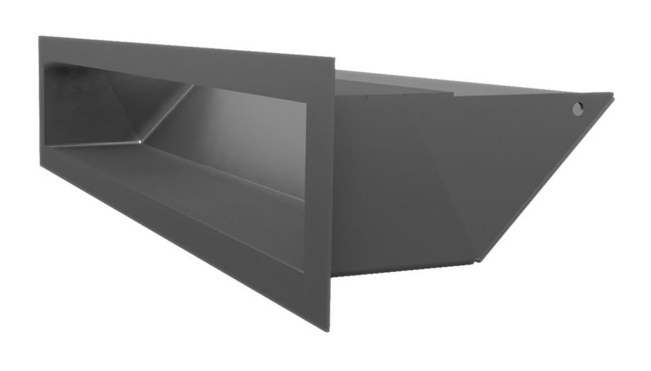 Решетка вентиляционная Luft SF 9х40 графит