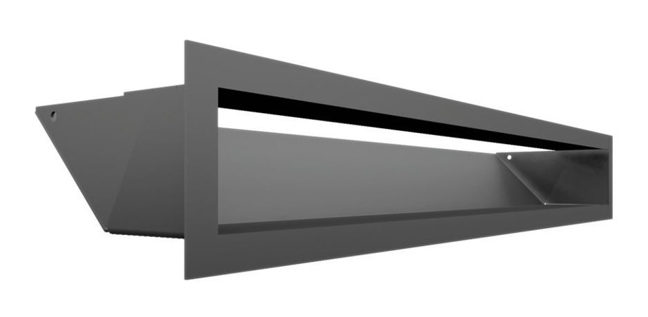 Решетка вентиляционная Luft SF 9х60 графит