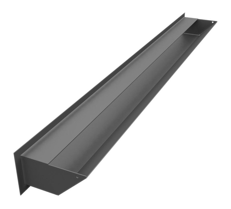 Решетка вентиляционная Luft SF 9х100 графит