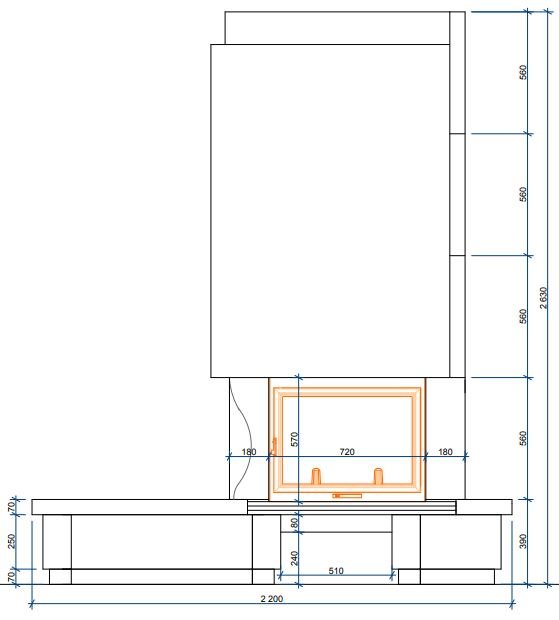 Каминная облицовка Sunhill Virginia