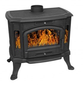 Печь чугунная Везувий KZ-14 (антрацит)