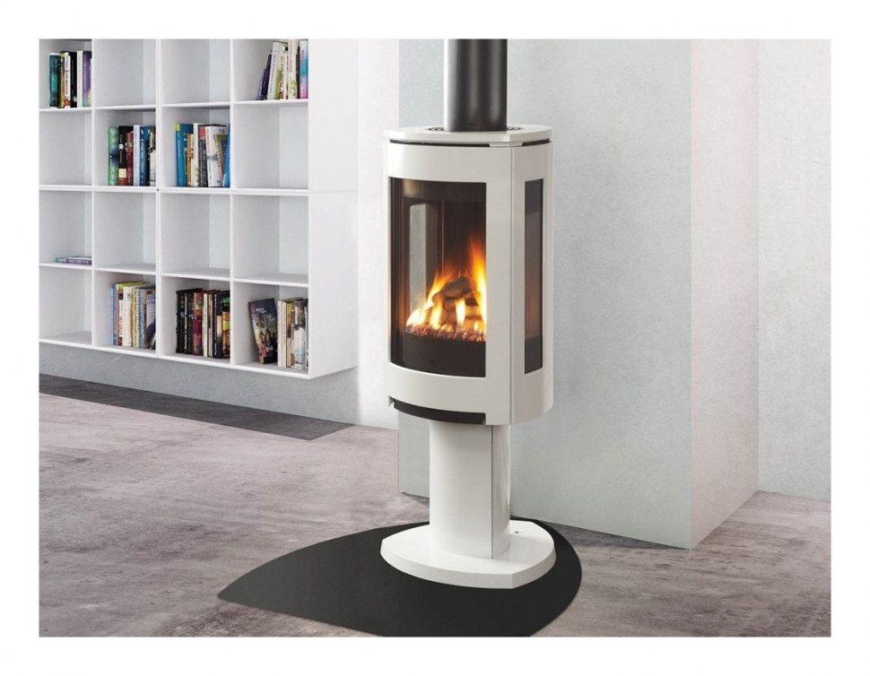 Чугунная печь камин Jotul F 373 CB WHE
