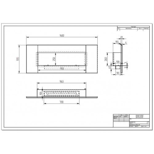 Биокамин ZeFire Elliot stemalit 1400