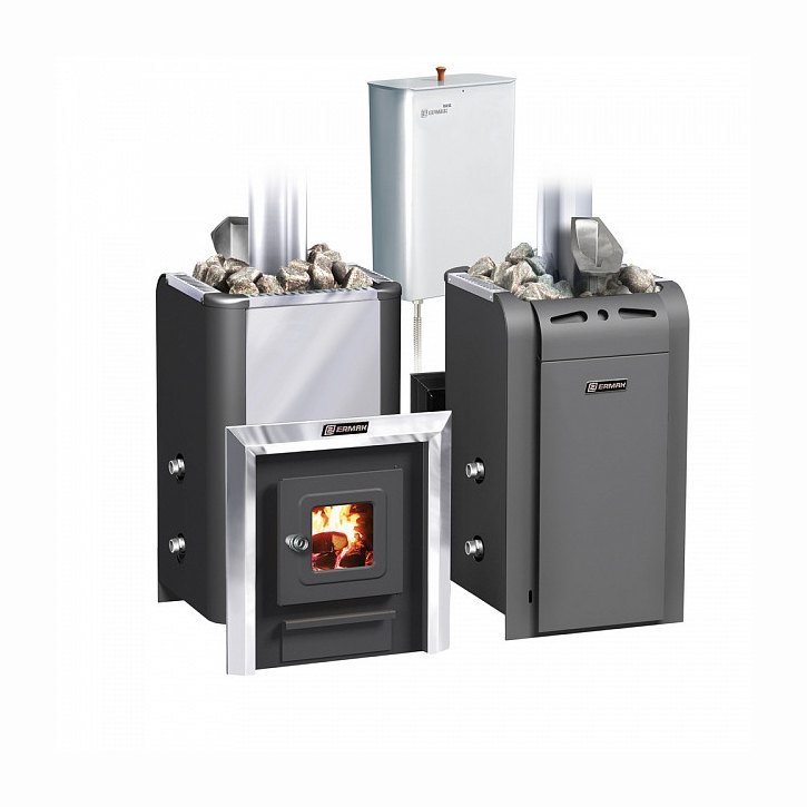 Дровяная печь для бани Ермак-Элит 20 С