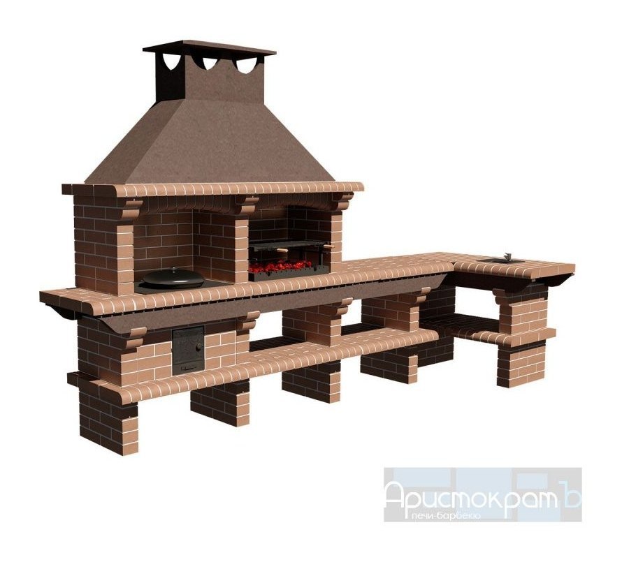 Барбекю-гриль АристократЪ 7322