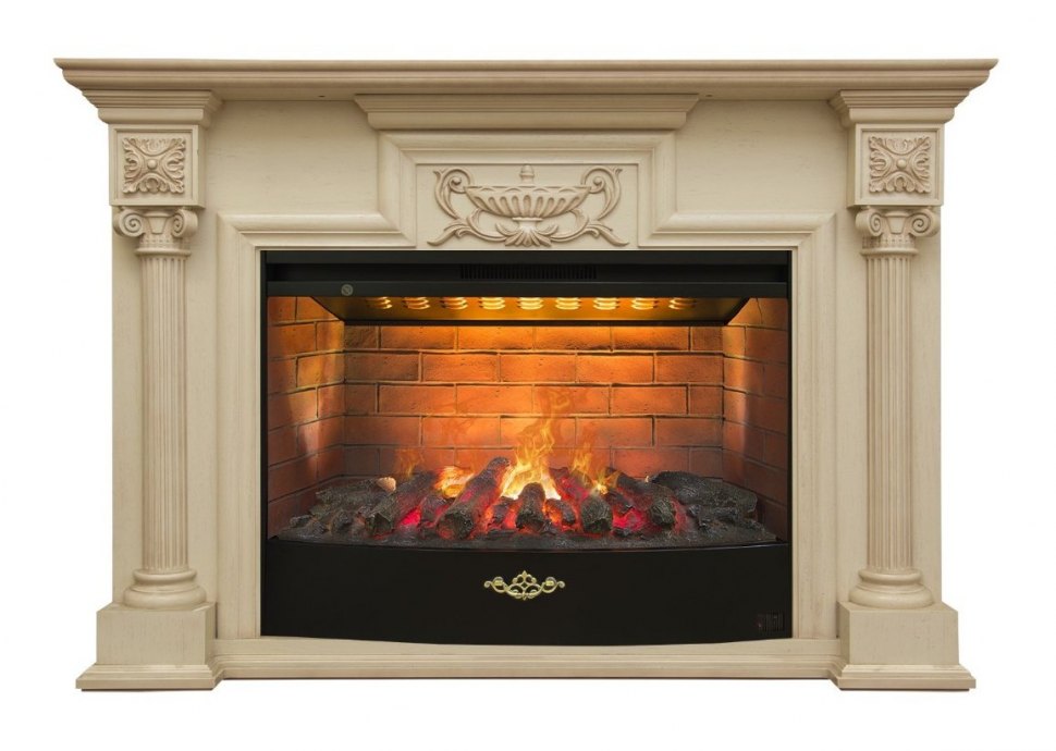 Электрокамин RealFlame London 33 WTс FireStar 33 3D