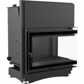 Каминная топка Kratki Zuzia PW/BP/19/BS/W/Deco