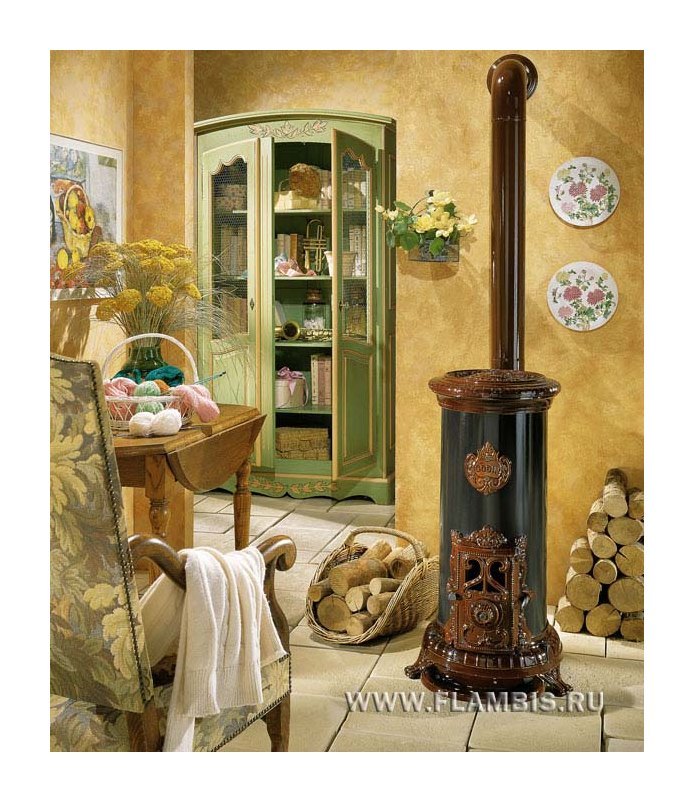 Чугунная печь камин Petit Godin 3721-А