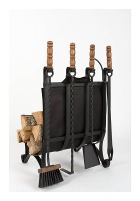 Набор каминный Дровница с сумкой
