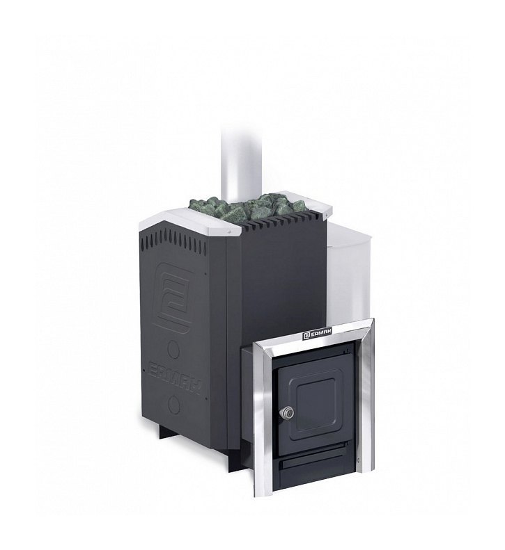 Дровяная печь для бани Ермак 12 Стандарт (Сталь)