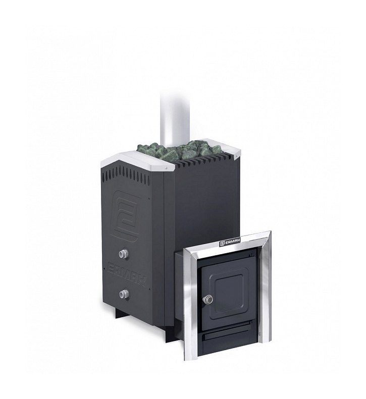 Дровяная печь для бани Ермак 12 Стандарт (Сталь)