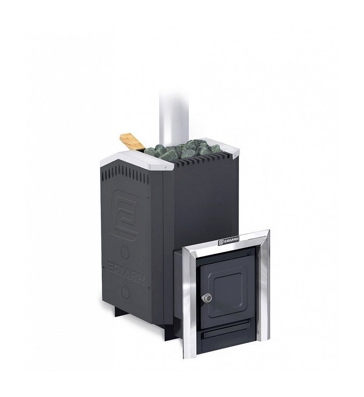 Дровяная печь для бани Ермак 12 Стандарт (Сталь)