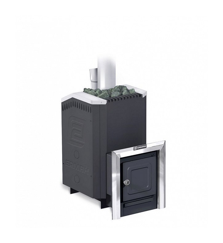 Дровяная печь для бани Ермак 12 Стандарт (Сталь)