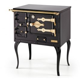 Печь-плита TB 6H, чугун, латунь, черная (Hergom)