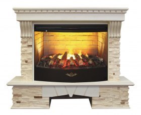 Электрокамин RealFlame Sorento 33 WT c FireStar 33 3D