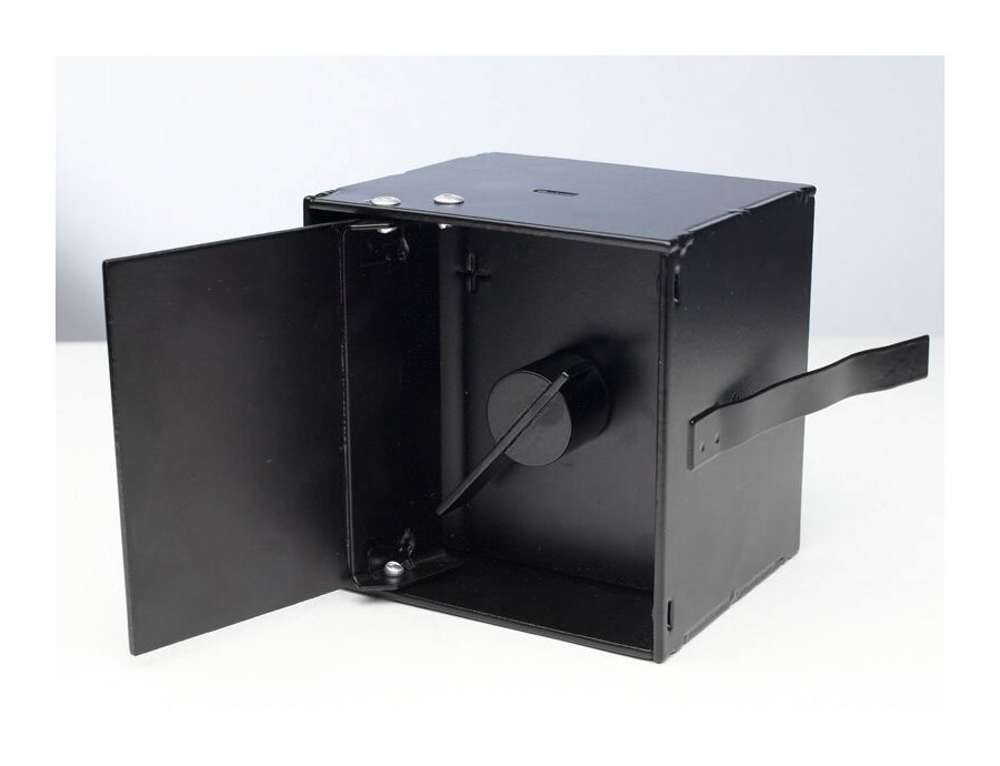 Ручка шибера квадратная с крышкой D2 79х79 мм CB-tec