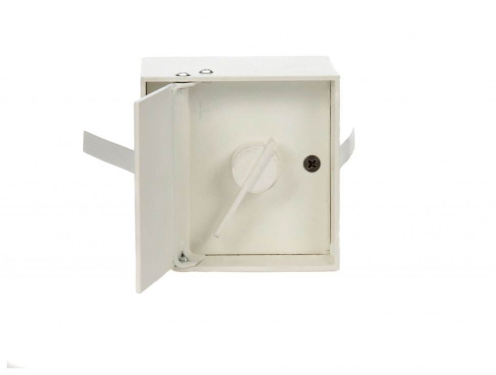 Ручка шибера квадратная с крышкой D1 79х79 мм CB-tec