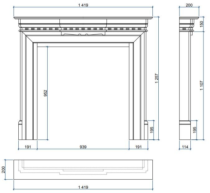 Каминная облицовка Sunhill Par